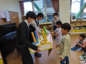 西校生来園