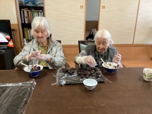 GHおはぎ作り