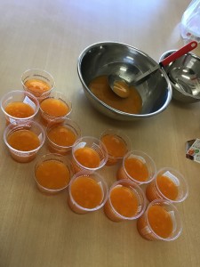 みかんゼリー作り♪