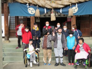 八幡神社初詣