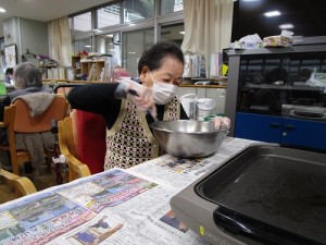 おやつ作り