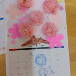 4月のカレンダー作り