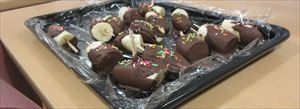 はじめてのチョコバナナ