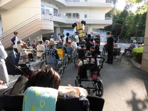 子供太鼓台訪問