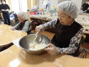 おやつ作り♪（きぼうの苑）