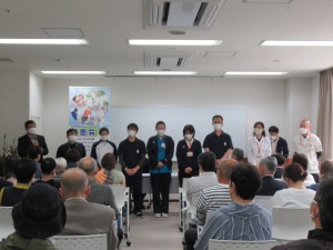きぼうの苑　家族会総会　食事会