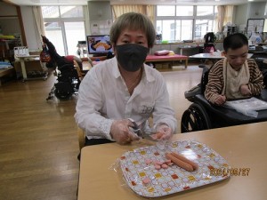料理教室　pizzaトースト作り