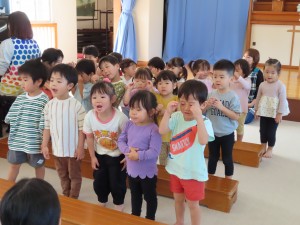 10月誕生会①