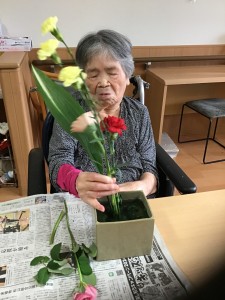 生け花の写真(*^-^*)
