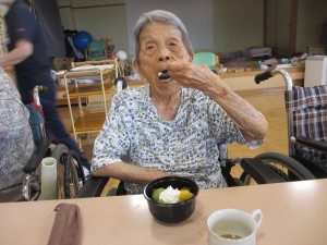 おやつテイクアウト(白玉あんみつ）