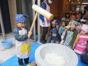 餅つき(12月19日実施)