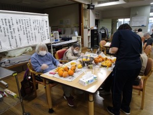 干し柿作り