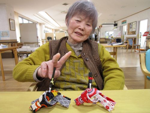 ひな人形制作　デイケア