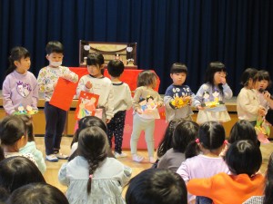 ひなまつり集会(3月3日実施)