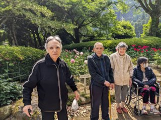 お花見ドライブと買物ツアー