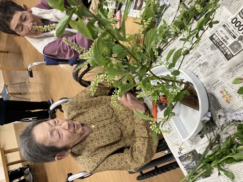 ５月生け花クラブ
