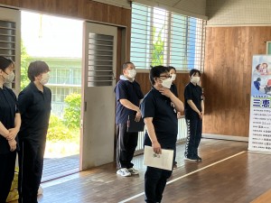 巡回型介護教室in土居高等学校