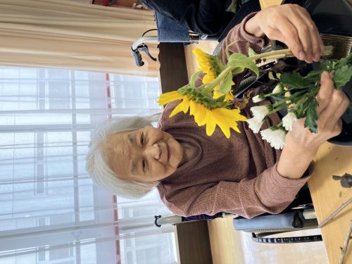 7月生け花クラブ