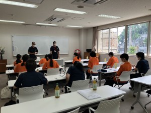 新居浜南校生　施設見学＆介護研修