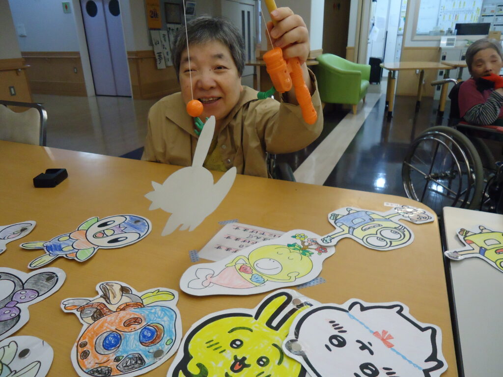 10/22 魚釣りゲーム(3階)