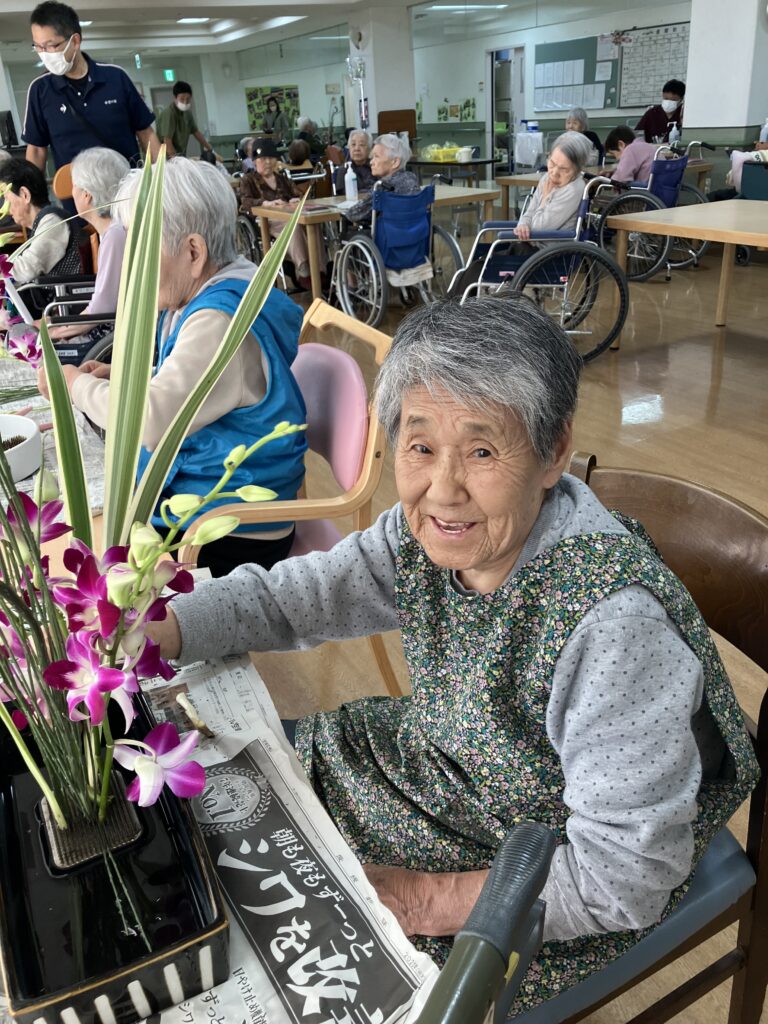 10月　生け花教室