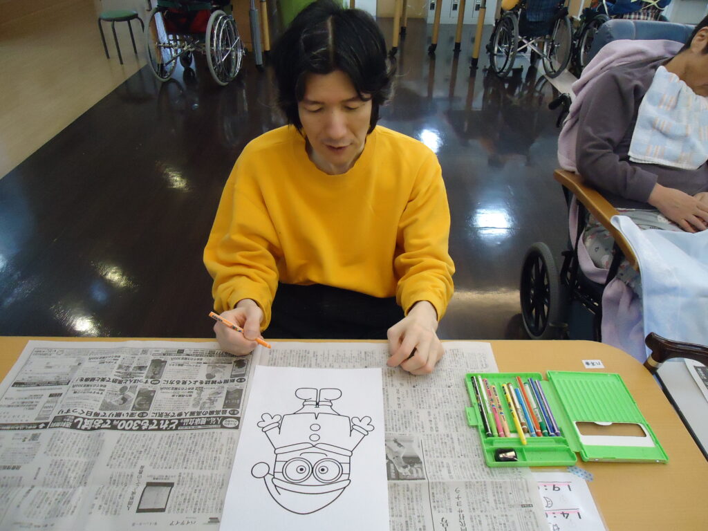 11/24 塗り絵(3階)