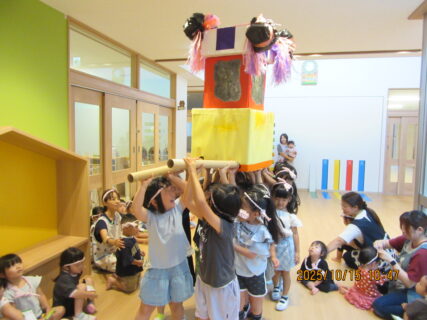 お祭り集会(10月15日実施)