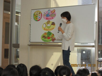 食育のお話(11月10日実施)