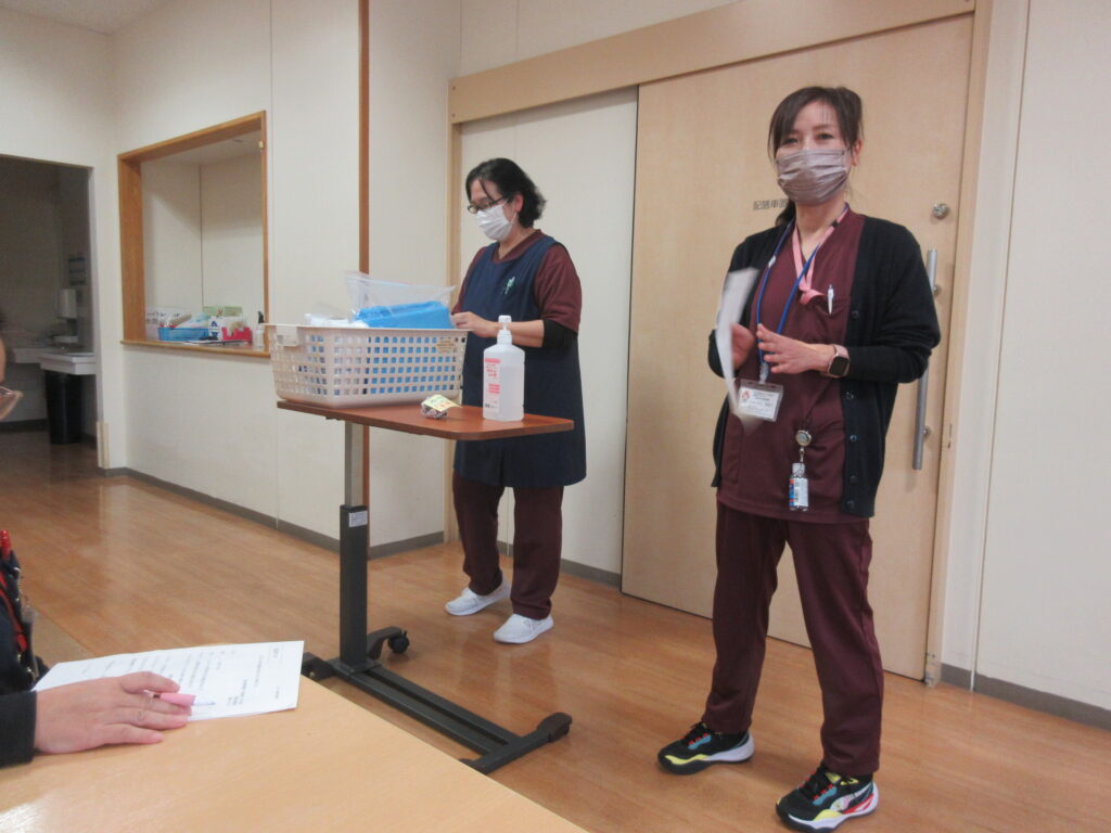 感染症予防研修、BCP訓練