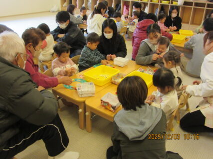 保育参観(12月3日実施)