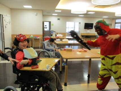 2/2 節分豆まき(2階)