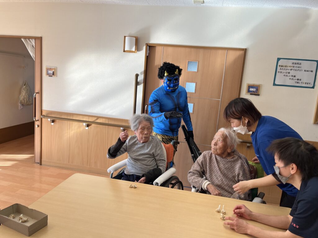 鬼は外～～♪福は内～～♪