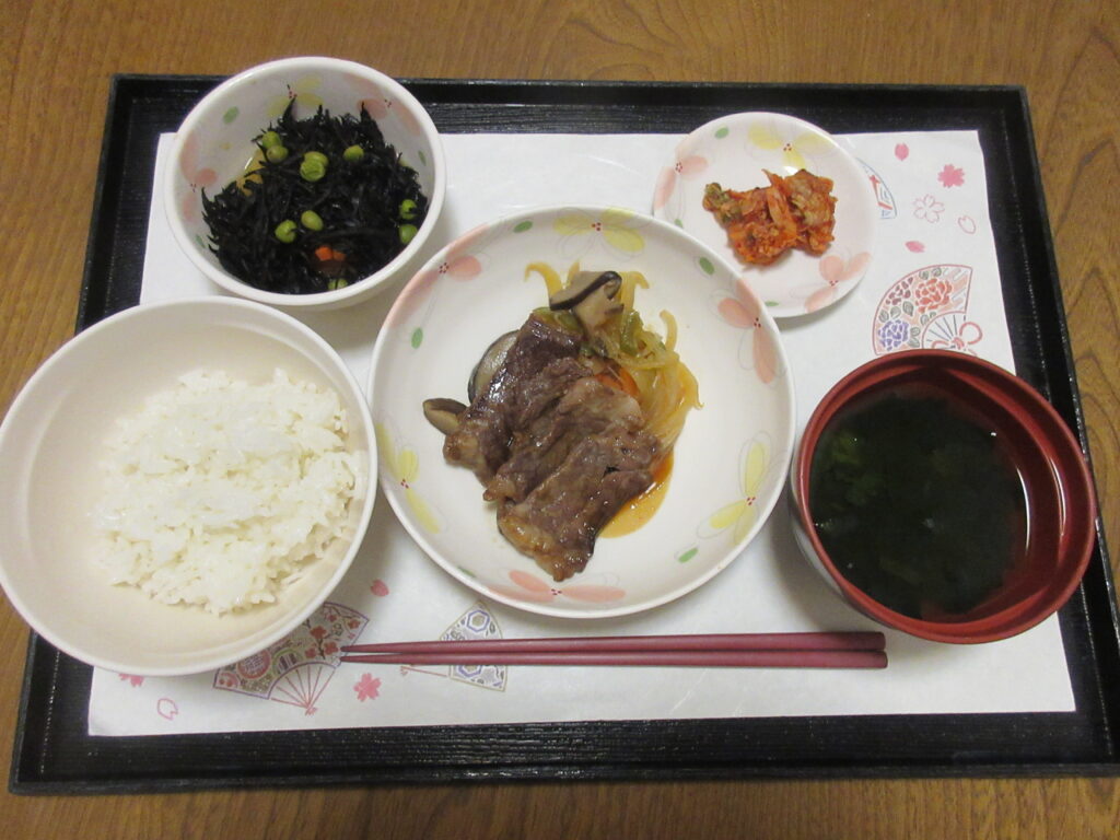 2/13 給食(お肉の日)