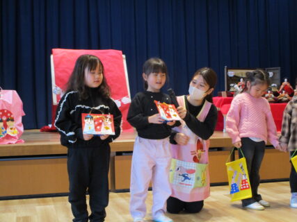ひな祭り集会（３月３日実施）